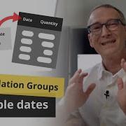 Using Calculation Groups To Switch Between Different Dates