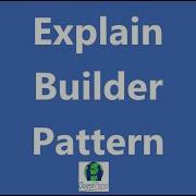 Java Design Pattern Video On Builder Pattern