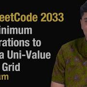 Minimum Operations To Make A Uni Value Grid Leetcode 2033 Python