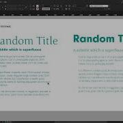 InDesign Basics Installing Adobe Typekit Fonts