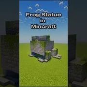 Minecraft Frog Statue Build Minecraftbuilds Shorts