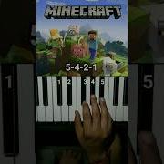 Minecraft Theme Song Piano Tutorial Pianotutorial Pianolessons Shorts