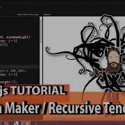 P5 Js Tutorial Recursive Tendrils Mandala Maker