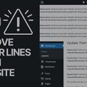 Remove Error Lines From Website Header How To Disable WordPress Debug
