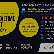 Java Realtime Project Fullstack Session 07 Ashok IT