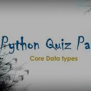 Python Quiz 2