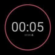 5 Second Countdown Timer IPhone Timer Style