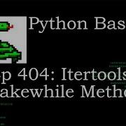 Python Basics Itertools Takewhile Method
