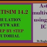 Astable Multivibrator Using Timer IC 555 Multisim Simuation
