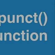 Ispunct Function C Programming Tutorial