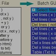 GUI Menu For Batch Files
