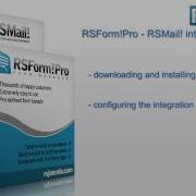 RSForm Pro RSMail Integration Plug In