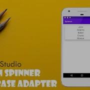 Custom Spinner Using Base Adapter Android Studio 2021 Urdu Hindi