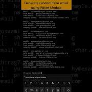 Generate Random Email In Python Python Coding Status Shorts Programming Turtle Python
