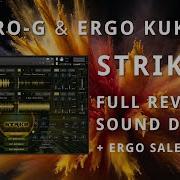 Zero G Ergo Kukke STRIKE 4 Layer Rhythmic Synth Full Review Sound Demo