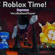 I Became A Supreme Time Master In Waste Time Roblox