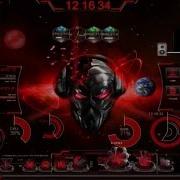 Tema Alien Red Full Glass Para Windows 7 Iconos Rainmeter