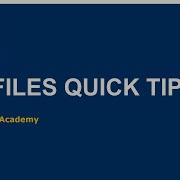 M Files Quick Tips Academy