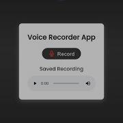 Voice Recorder App Using HTML CSS And JavaScript With Source Code