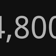 4800 Second Countup Timer