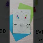How To Teach Odd And Even To Kids Learn Odd And Even Earlylearning Mathactivities Diy