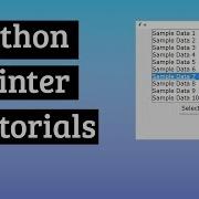 List With ScrollBar In Tkinter Python Tkinter Tutorial In Hindi By Desi Programmer