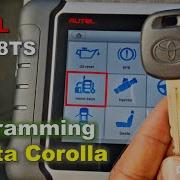 Toyota Corolla Car KEY PROGRAMMING 2004 2008 How To Program A Toyota Corolla Key With AUTEL Scanner