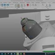 PowerMill 5axis 3 2 Simulation With Creation Of Post Processor