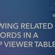 Viewing Related Records In A Map Viewer Table