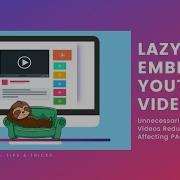 How To Add Lazy Load Embedded Youtube Videos In Blogger And HTML Site TheNaikPost