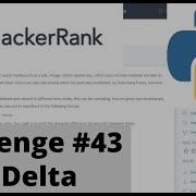 Hackerrank Python Challenge 43 Time Delta