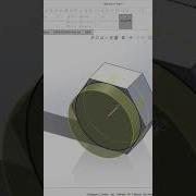 Nut And Bolt Design In SOLIDWORKS And Render It In Keyshot Keyshot Solidworks Tutorial 3d