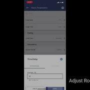 Changing Parameters