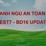TEST 07 BD16 UPDATE