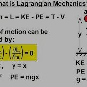 Physics 68 Lagrangian Mechanics 1 Of 25 What Is Lagrangian Mechanics