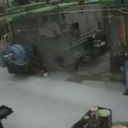 Boiler Explosion Surveillance Video