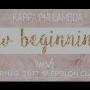 UNC Kappa Phi Lambda Spring 2017 Rush