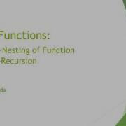 2nd CE IT CP 2 Unit 2 Nesting Of Function And Recursion