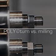 Polygon Turning Vs Milling MAS POLY Turn