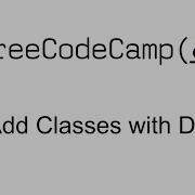 Add Classes With D3 Data Visualization With D3 Free Code Camp