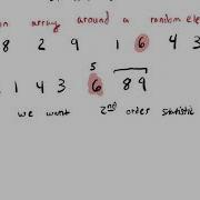 Quick Sort 9 Order Statistics