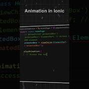 Master Animation In Ionic Smooth Stunning Transitions