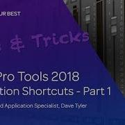 Avid Pro Tools 2018 Navigation Shortcuts Part 1