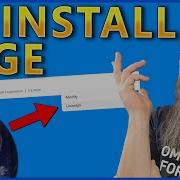 Uninstall Microsoft Edge For Good