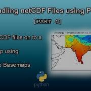 How To Plot NetCDF Data Onto A Map Using Python With Matplotlib Basemap Toolkit Part 4