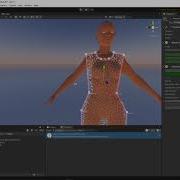 GPU Cloth Dynamics Creating A Dress From Scratch In Unity Part1