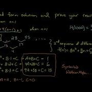 3 2 Closed Form Solutions And Induction