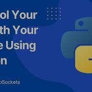 Control Your PC With Your Phone Using Python Flask WebSocket Tutorial