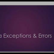 Java Exceptions Part 1 Understanding Exceptions Exception Handling In Core Java Theory