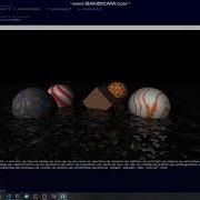 Ray Tracing Water Simulation With Normal Maps Texture Based With C Programming